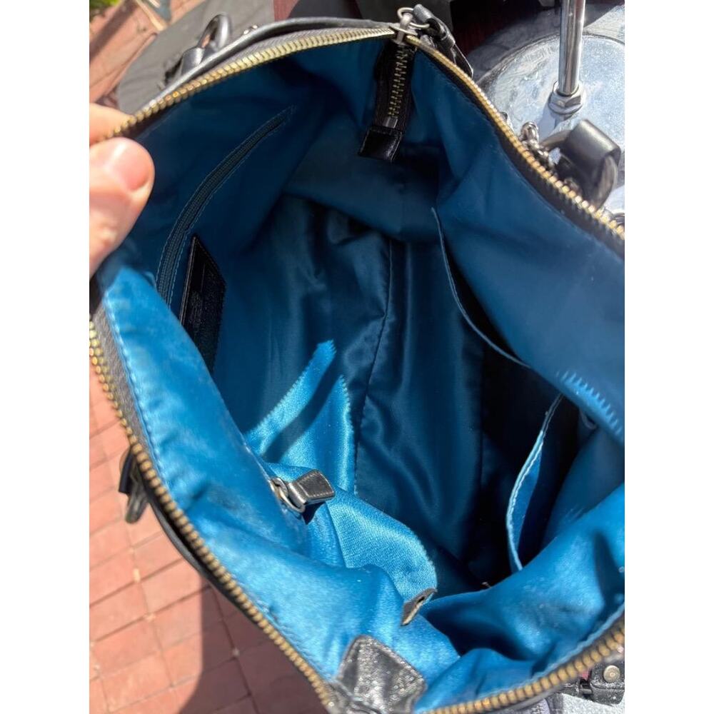 Coach Madison Sequin OP Art Satchel Top Handle - Picture 11 of 12